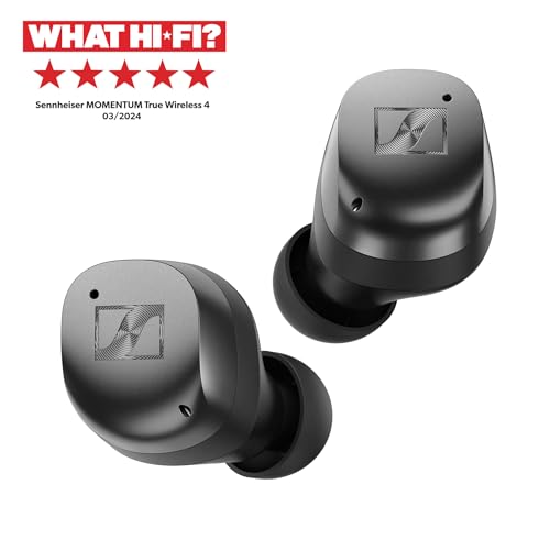 Sennheiser MOMENTUM True Wireless 4 Earbuds with Adaptive ANC - Black Graphite - Deccan Retail