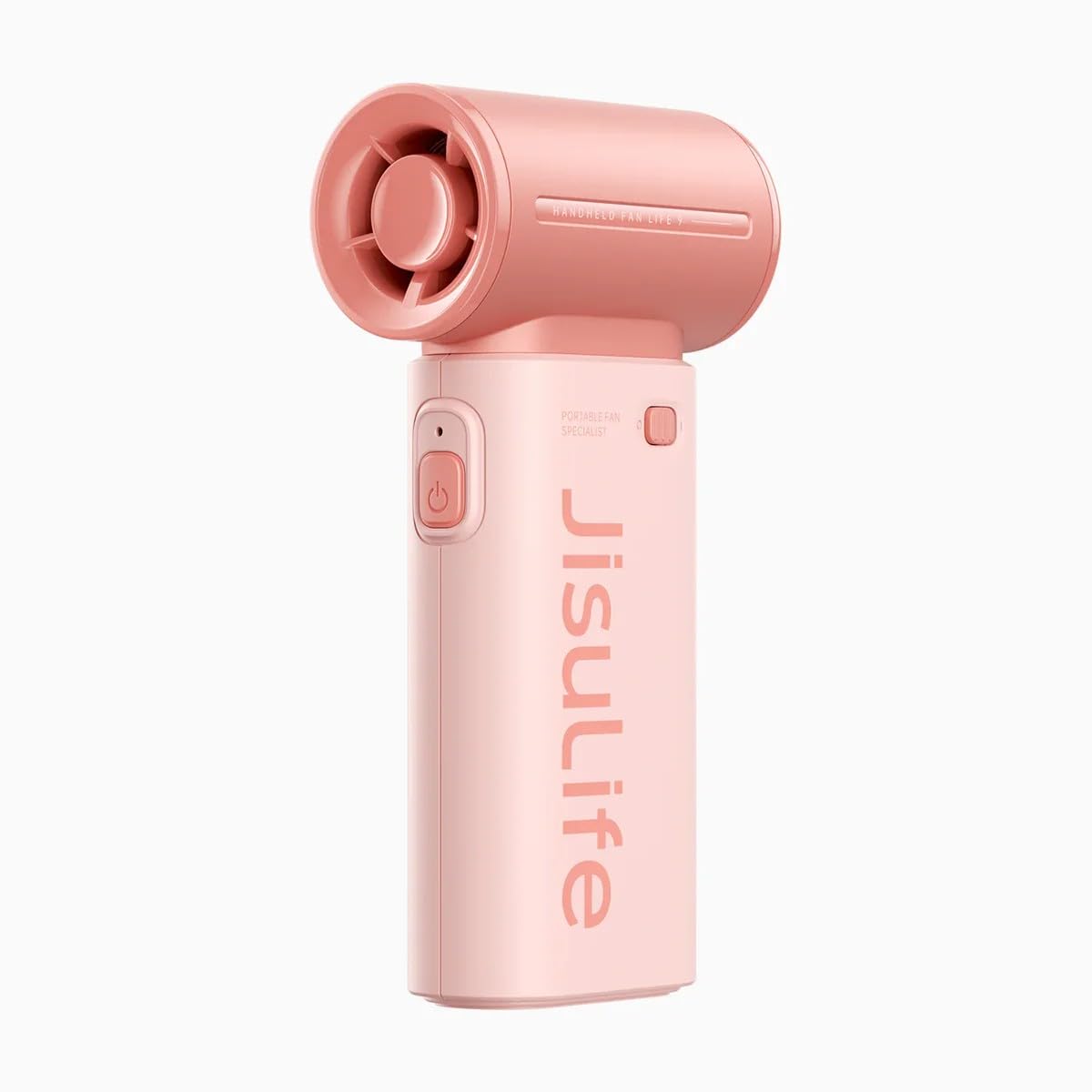JISULIFE Life9 Handheld Fan, 3600mAh - Pink - Deccan Retail