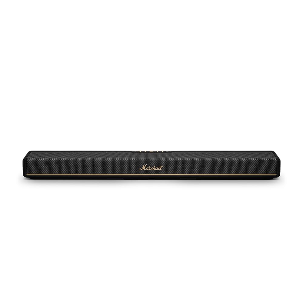 Marshall Heston 60 Dolby Atmos Soundbar – Black - Deccan Retail