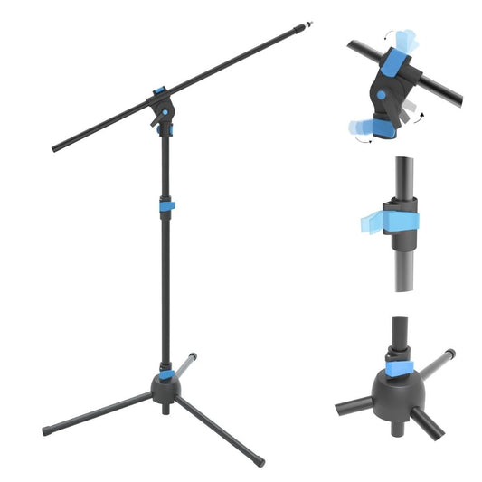 Chetty MT12 Lite Microphone Stand with Telescopic Boom Arm