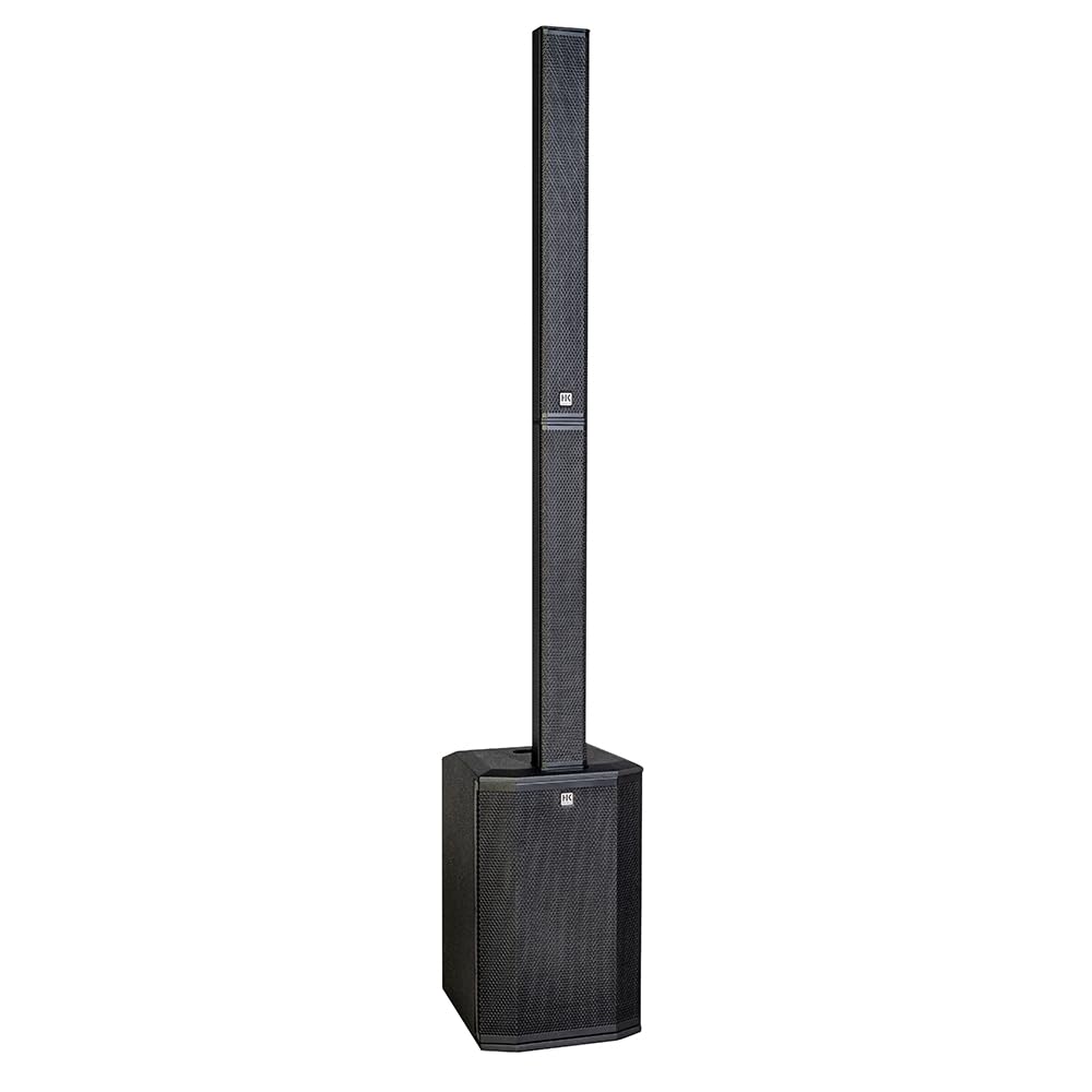 HK Audio POLAR 10 MK II 2000W Powered Column PA System with Bluetooth – Black - Deccan Retail