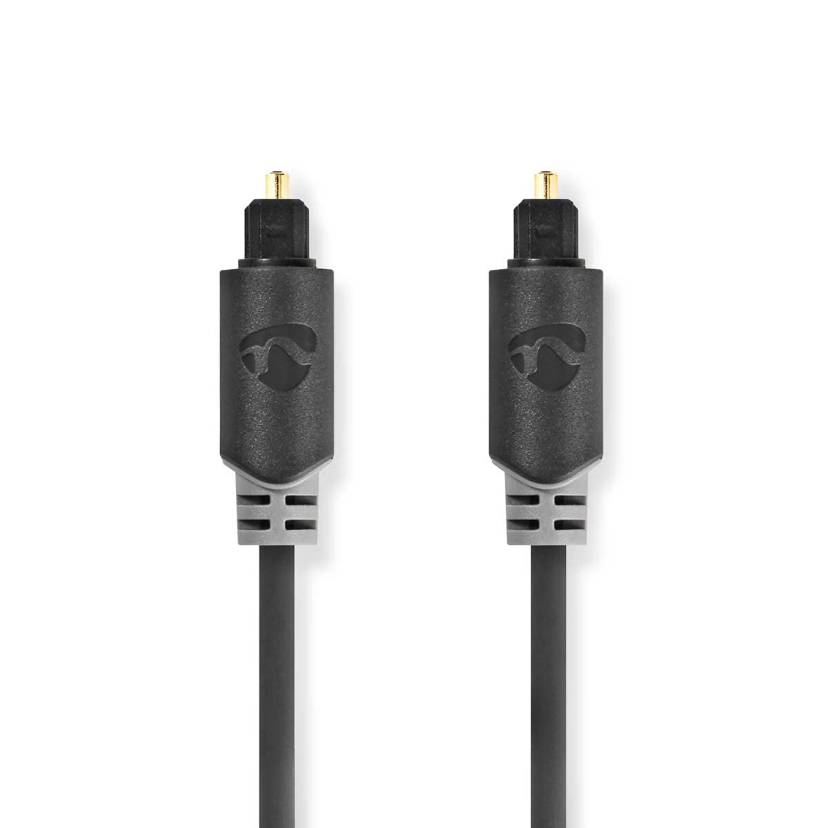 NEDIS TosLink Male | TosLink Male | 2.00 m | Round | PVC | Anthracite