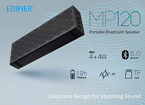 Edifier MP120 Wireless Speaker - Iron Grey - Deccan Retail