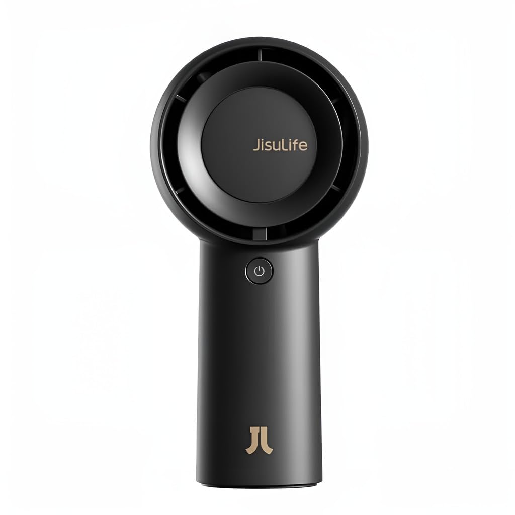 JISULIFE Life5 Plus Handheld Turbo Fan 6000mAh  - Black - Deccan Retail