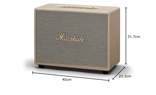 Marshall Woburn III Home Speaker – Cream - Deccan Retail