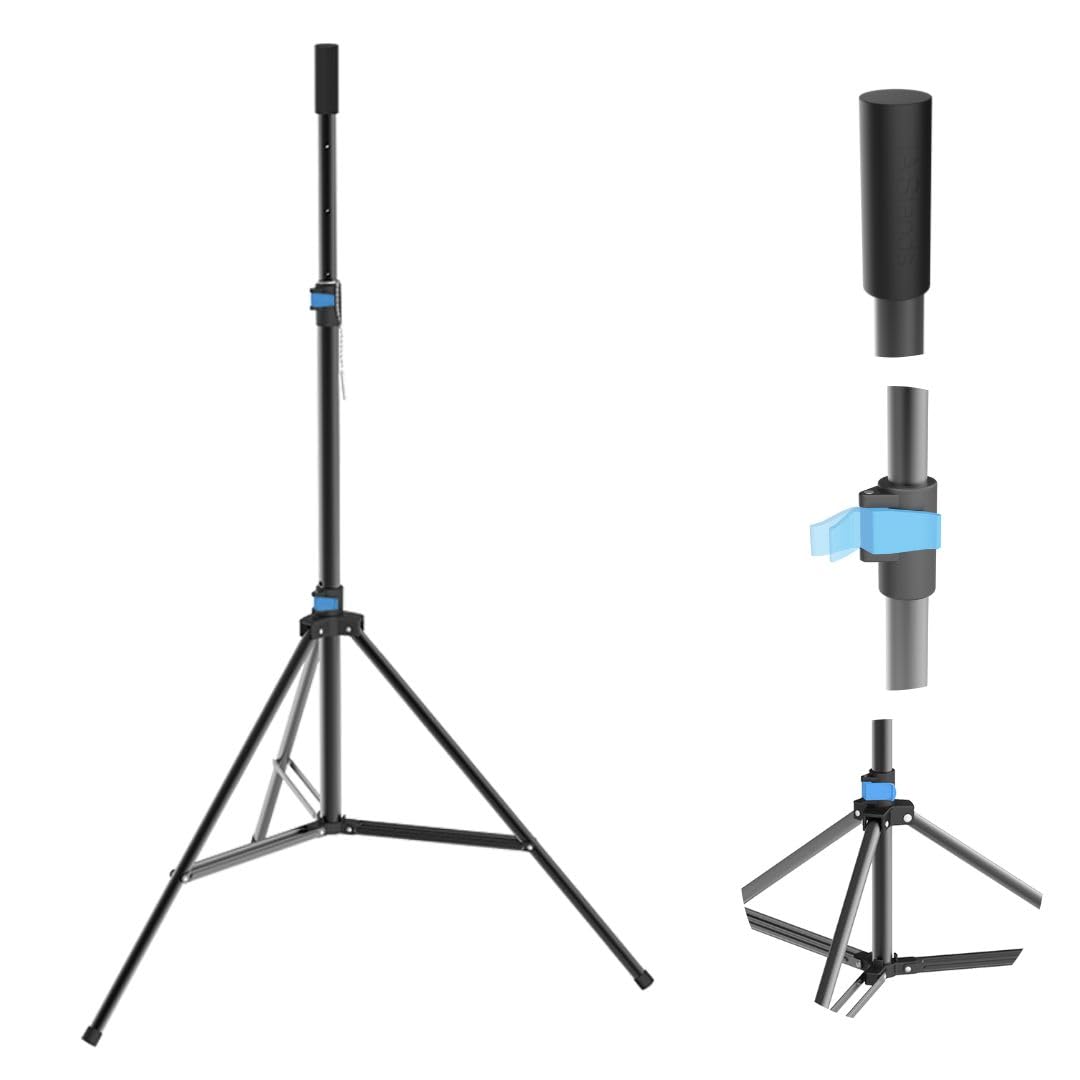 Chetty LS2 Heavy Duty Tripod Speaker Stand with Snaplock Technology - Deccan Retail