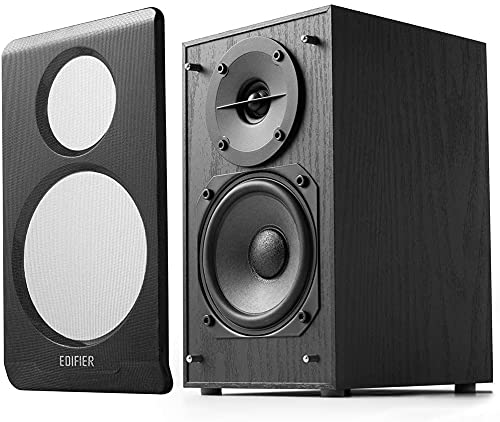 Edifier R33BT Bookshelf Speakers - Black - Deccan Retail