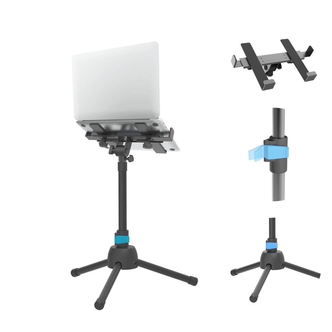 Chetty DT30 Adjustable Laptop & Tablet Floor Stand - Deccan Retail