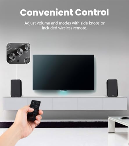 Edifier R2000DB Bookshelf Speakers - Black - Deccan Retail