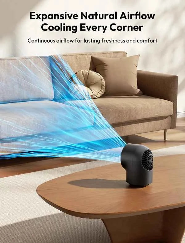 Aecooly Table Fan Chic 01 Lite - Black
