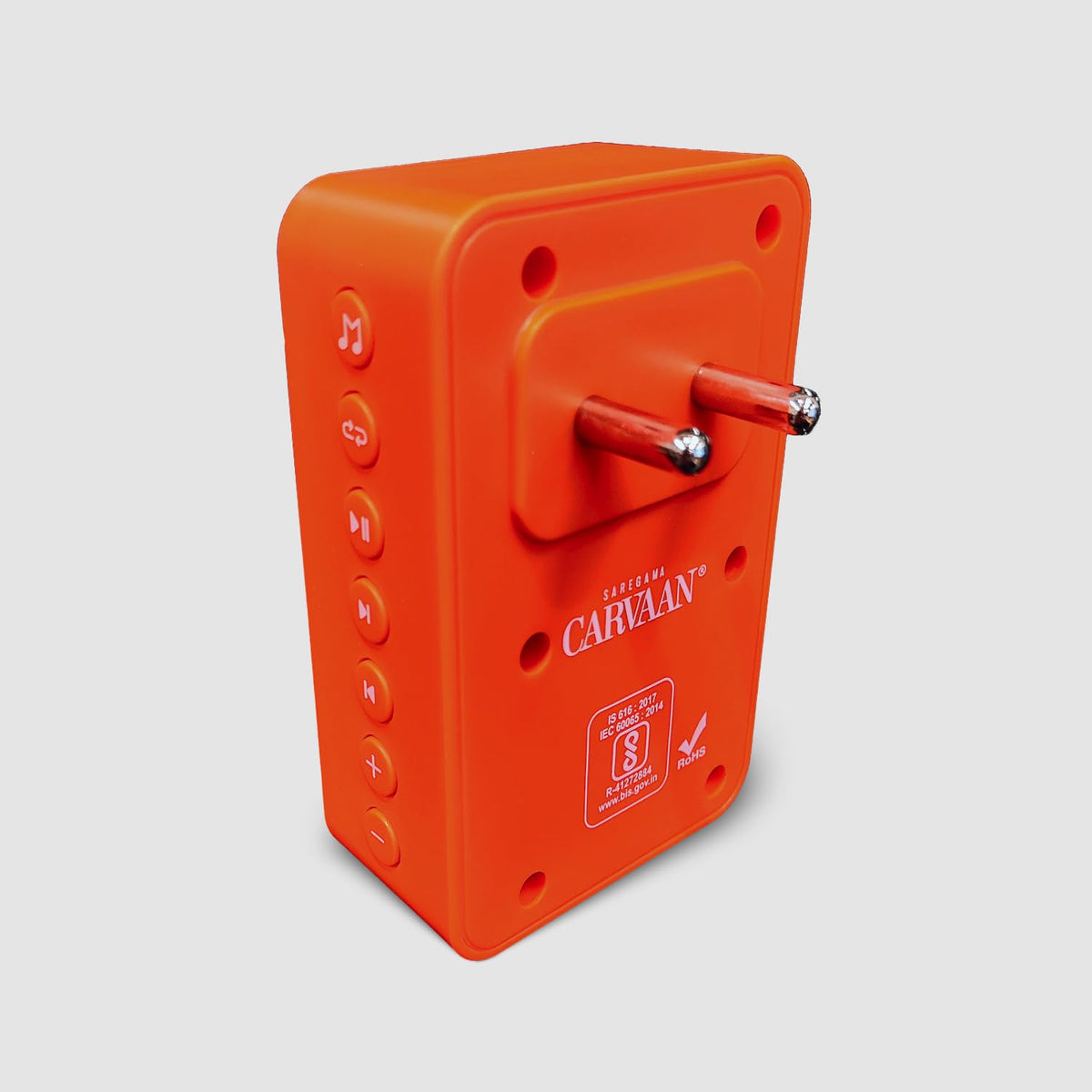 Saregama Carvaan Bhakti Plug Play Devotional - Orange