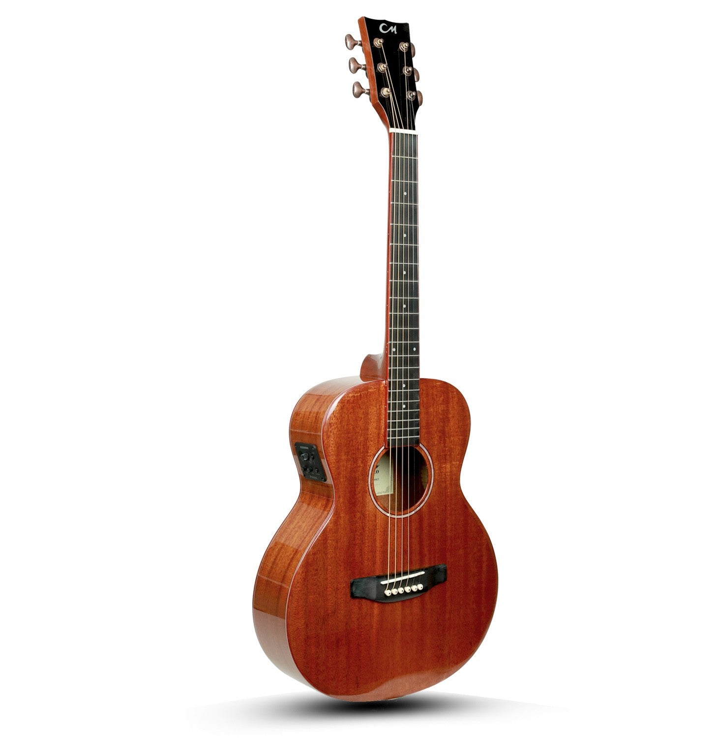 Carlos Marshello CSM38BR Solid Top Semi Acoustic Guitar - Deccan Retail