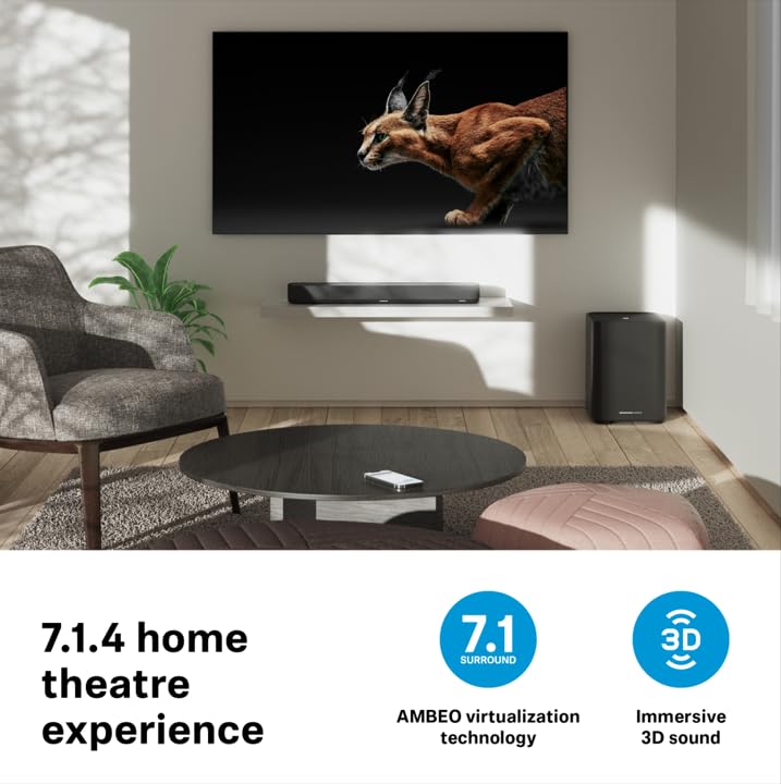 Sennheiser AMBEO Soundbar Mini with Dolby Atmos & Alexa - Deccan Retail