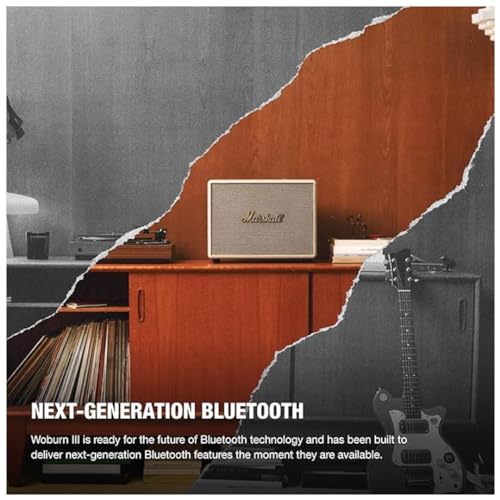 Marshall Woburn III Home Speaker – Cream - Deccan Retail