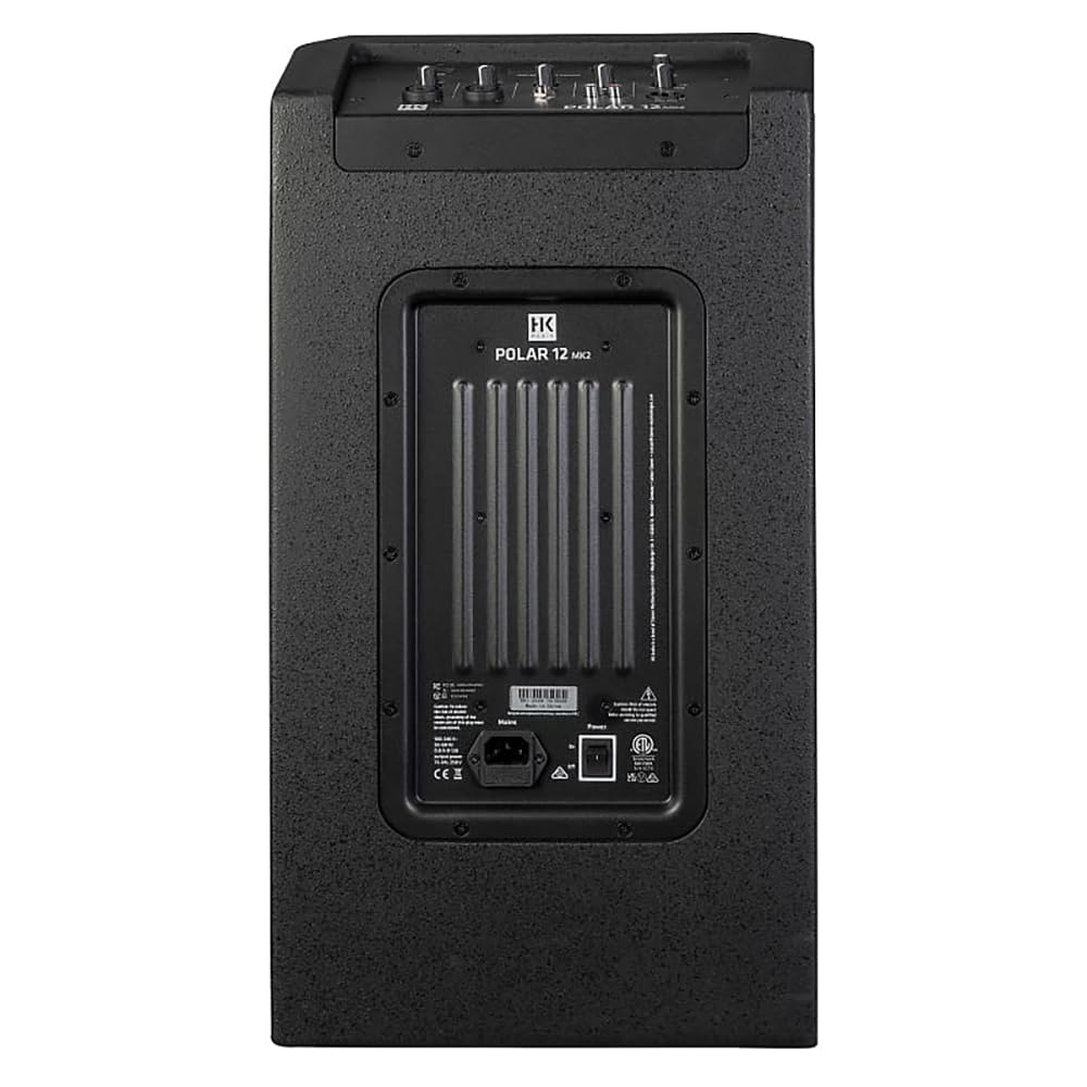 HK Audio POLAR 10 MK II 2000W Powered Column PA System with Bluetooth – Black - Deccan Retail