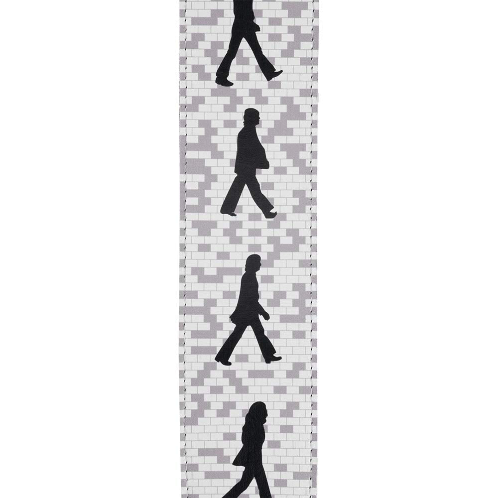 D'Addario 2.5" Vegan Beatles Abbey Road 50th Anniversary Guitar Strap - Deccan Retail