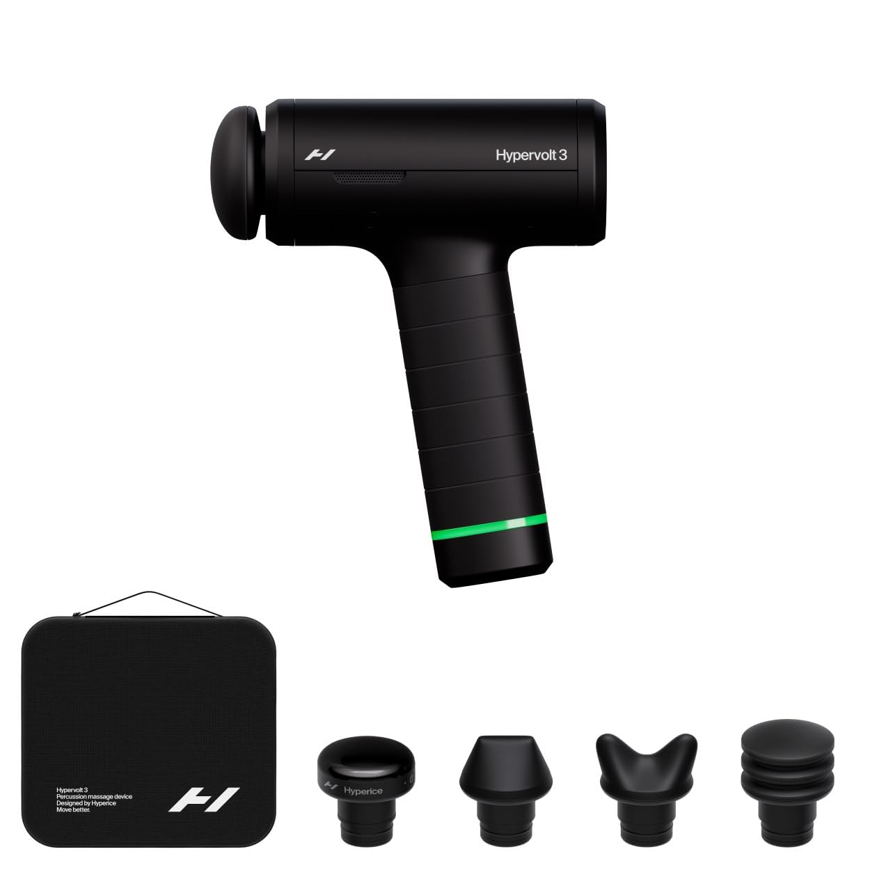 Hyperice Hypervolt 3 Handheld Percussion Massage Gun – Black - Deccan Retail