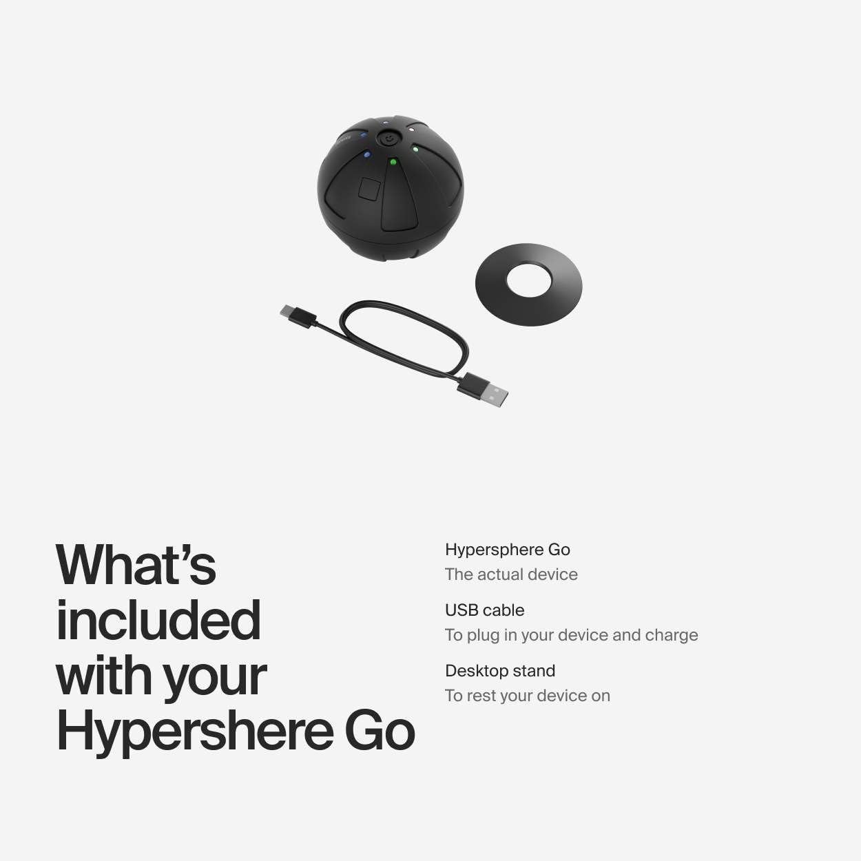 Hyperice Hypersphere Mini Massager Ball – Black - Deccan Retail