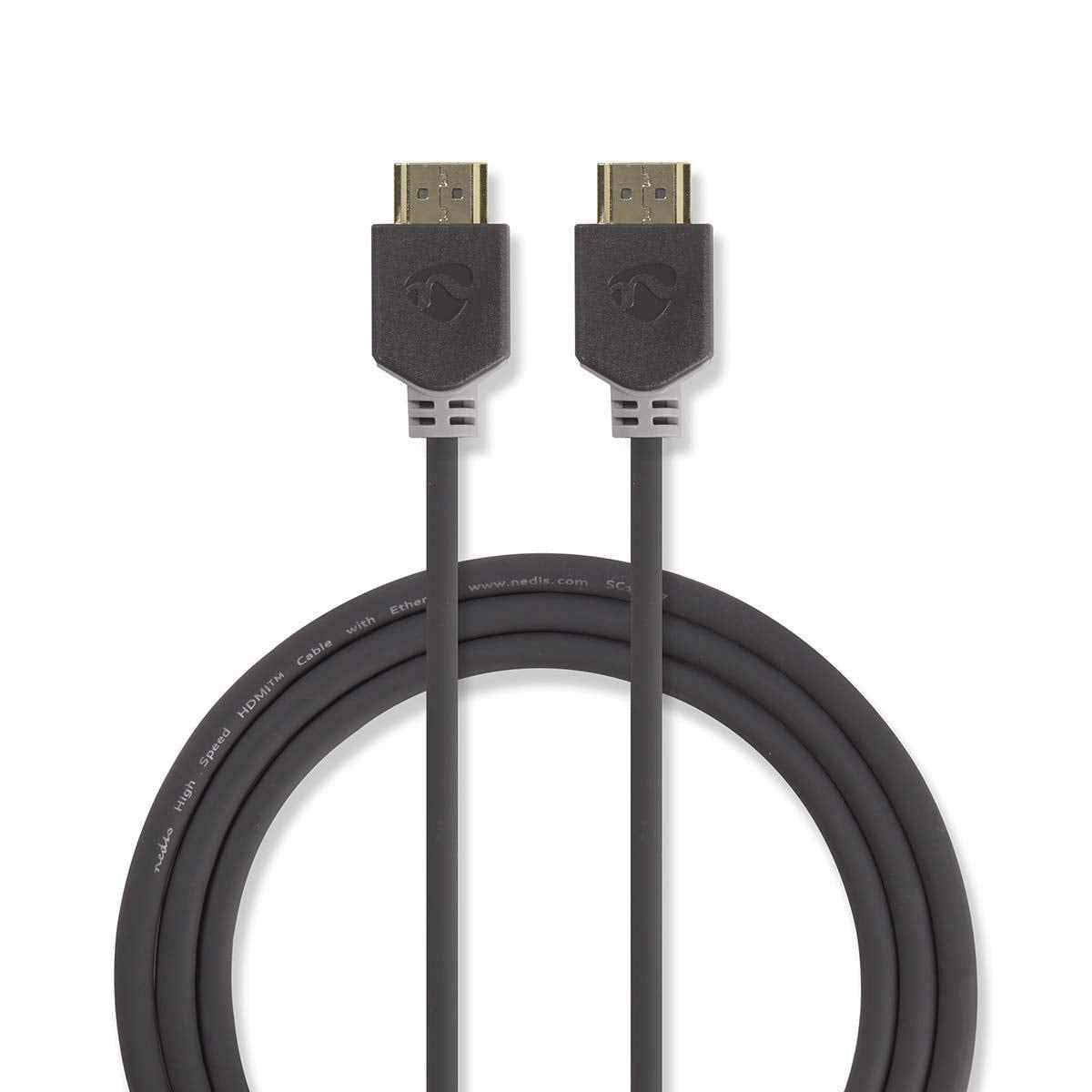 NEDIS High Speed HDMI Cable with Ethernet |4K@60Hz | ARC | 18 Gbps | 5.0 m