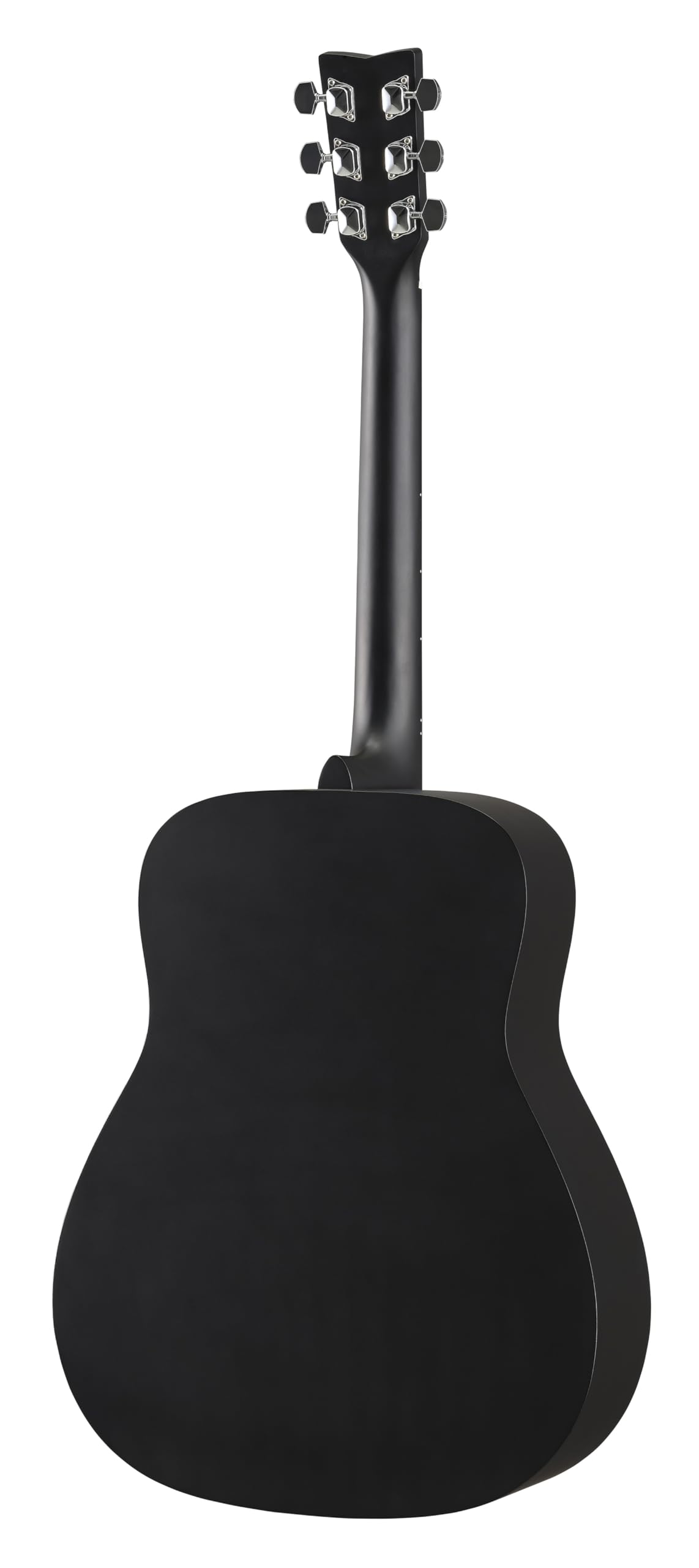 Yamaha F280 6-String Acoustic Guitar with Solid Top – Black