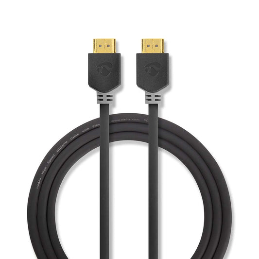 NEDIS High Speed HDMI Cable with Ethernet |4K@60Hz | ARC | 18 Gbps | 10.0 m
