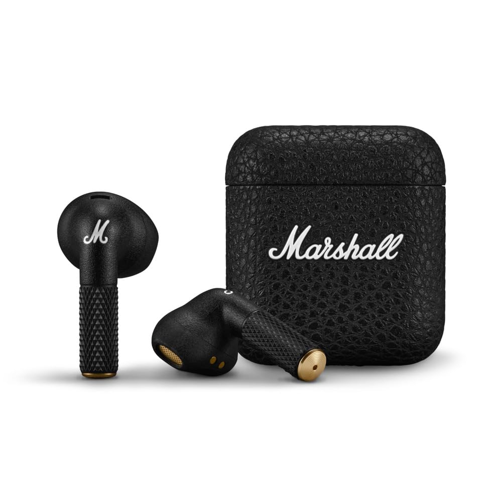 Marshall Minor IV Wireless In-Ear Earbuds – Black - Deccan Retail