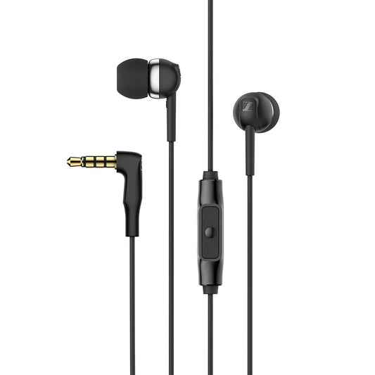 Sennheiser CX 80S In-Ear Wired Headphones - Black - Deccan Retail