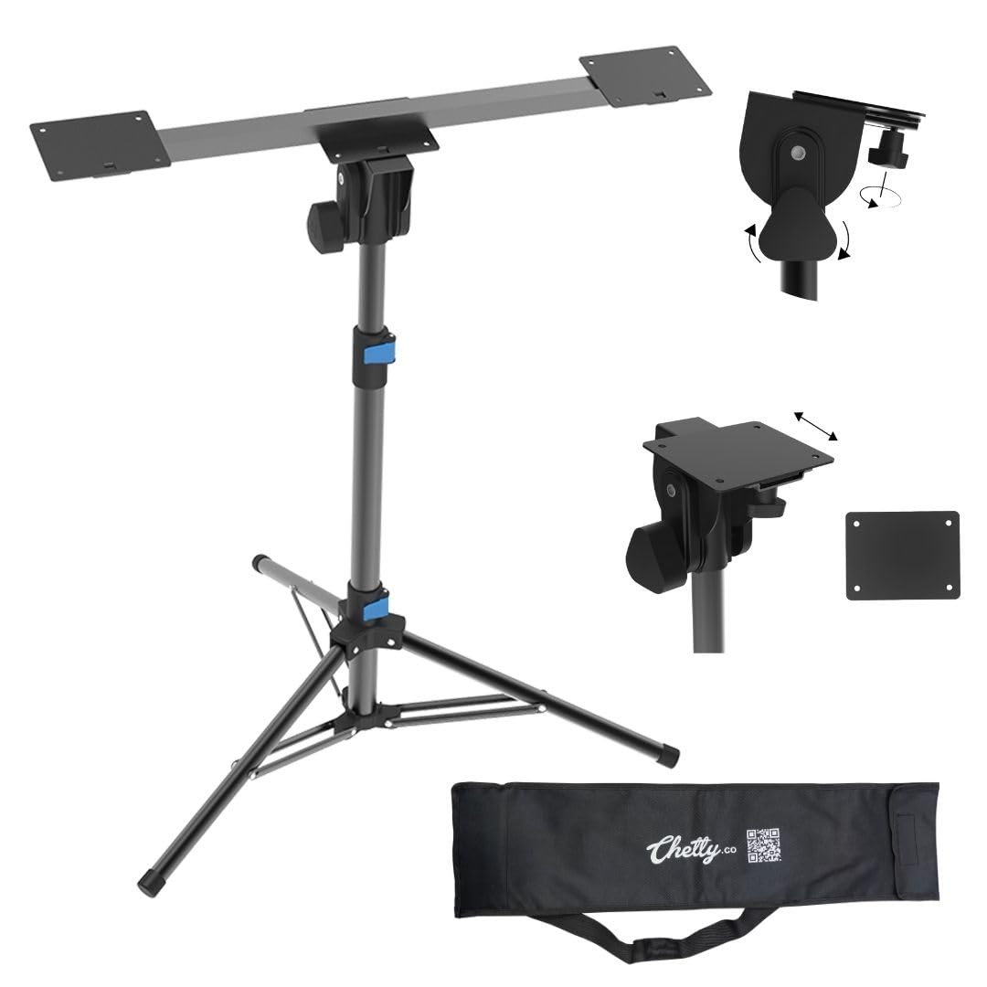 Chetty PS2 Octapad Twin Heavy Duty Stand with Carry Bag - Deccan Retail
