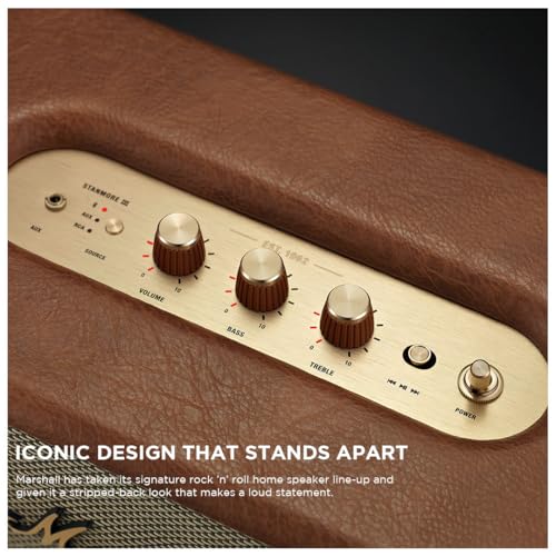 Marshall Stanmore III Bluetooth Home Speaker – Brown - Deccan Retail