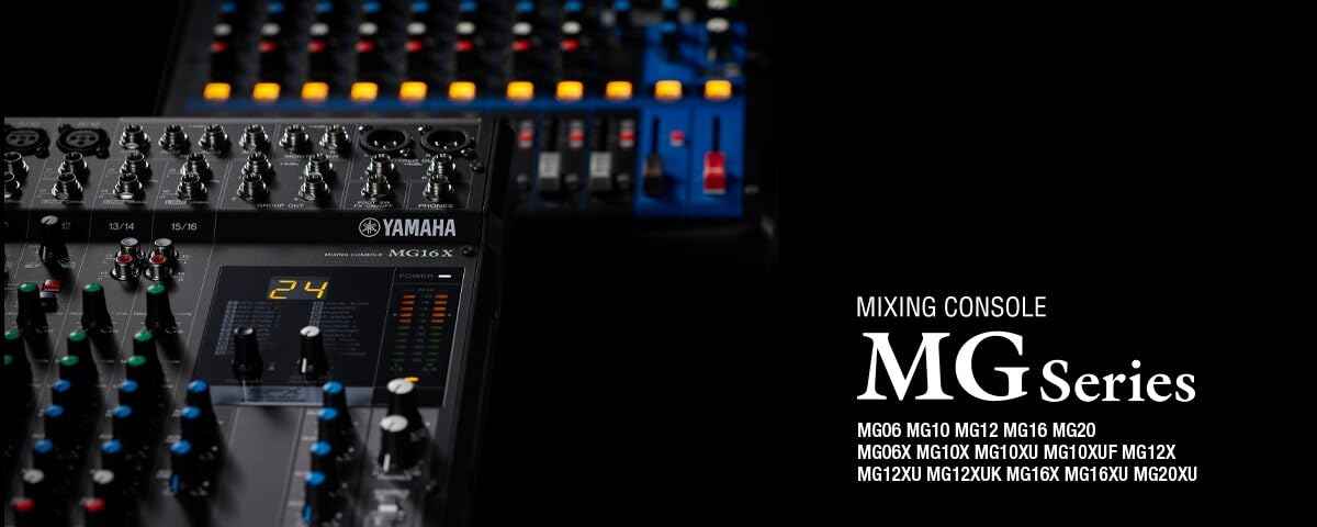 Yamaha MG16XU 16-Input 6-Bus Analog Mixer with USB & Effects