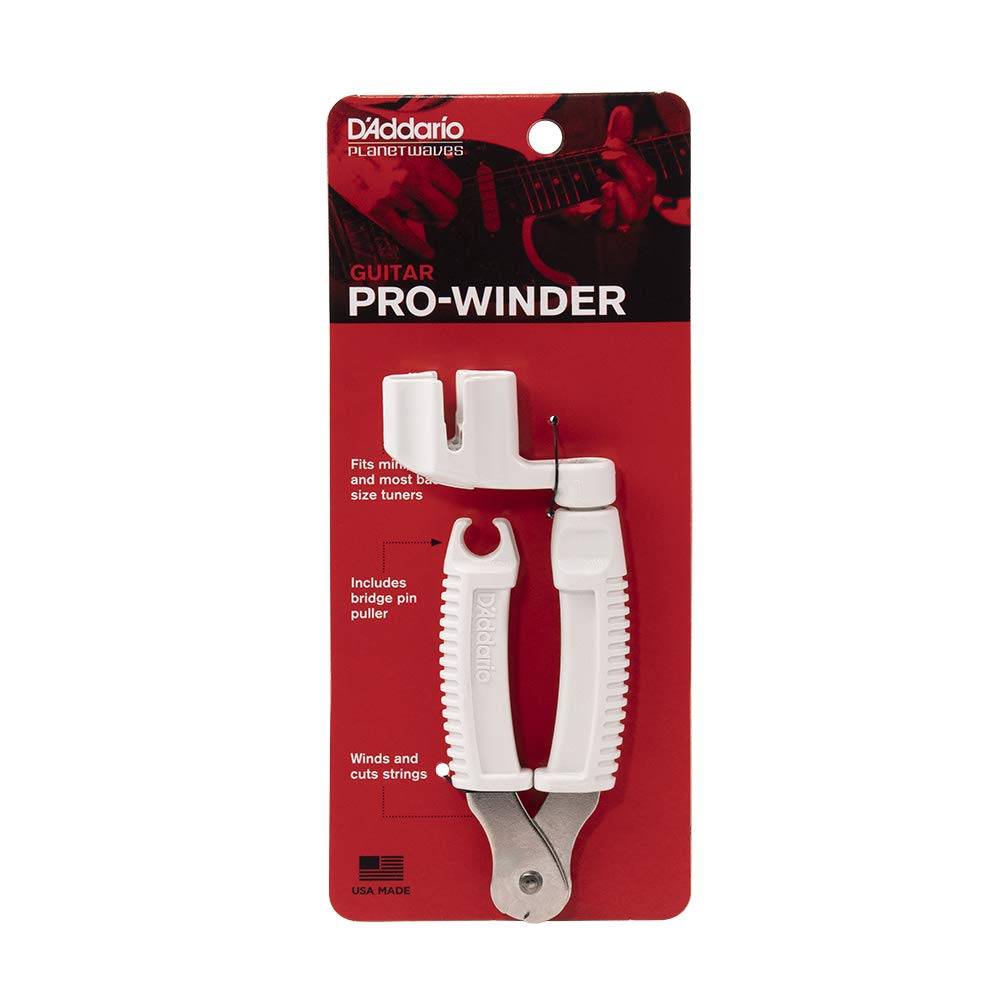 Planet Waves Pro String Winder & Cutter White (DP0002W) - Deccan Retail