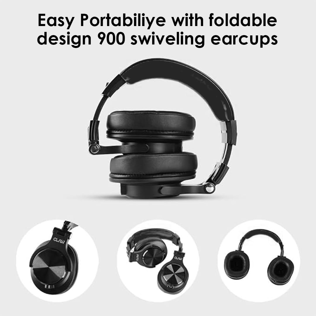 CLAW SM50 Pro Professional Studio Monitoring DJ Wired Over-Ear Headphones - Deccan Retail