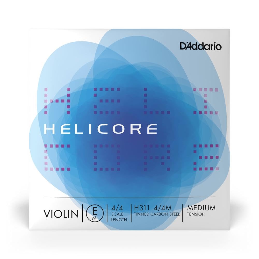 D'Addario Helicore Violin E String 4/4 Medium Tension - Deccan Retail