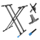 Chetty TT2 Lite Adjustable Double X Keyboard Stand - Deccan Retail