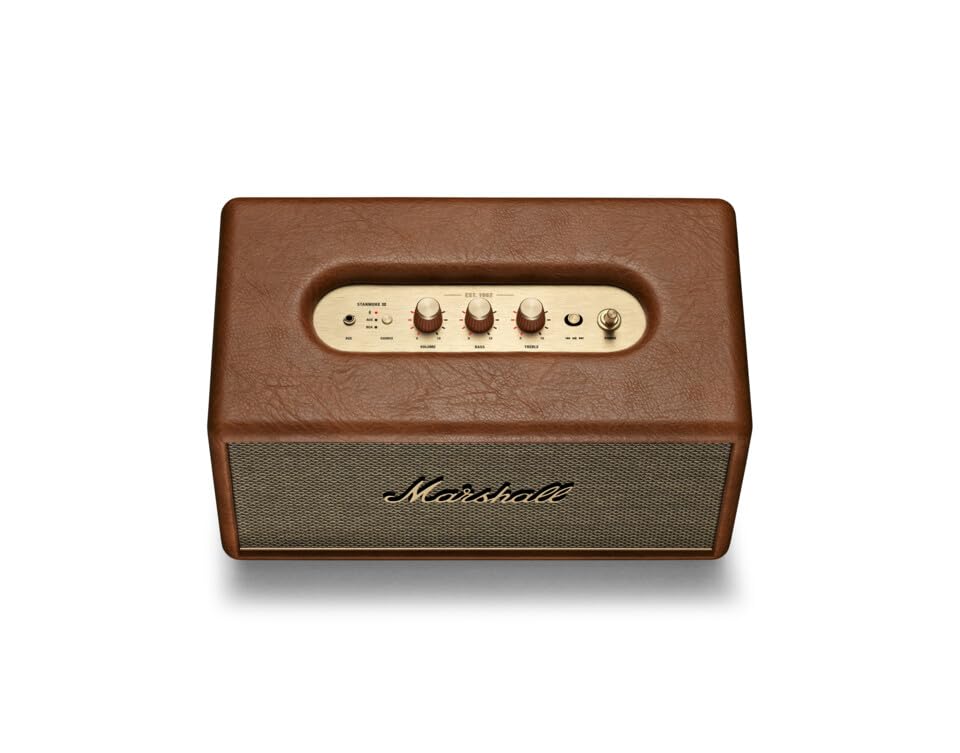 Marshall Stanmore III Bluetooth Home Speaker – Brown - Deccan Retail