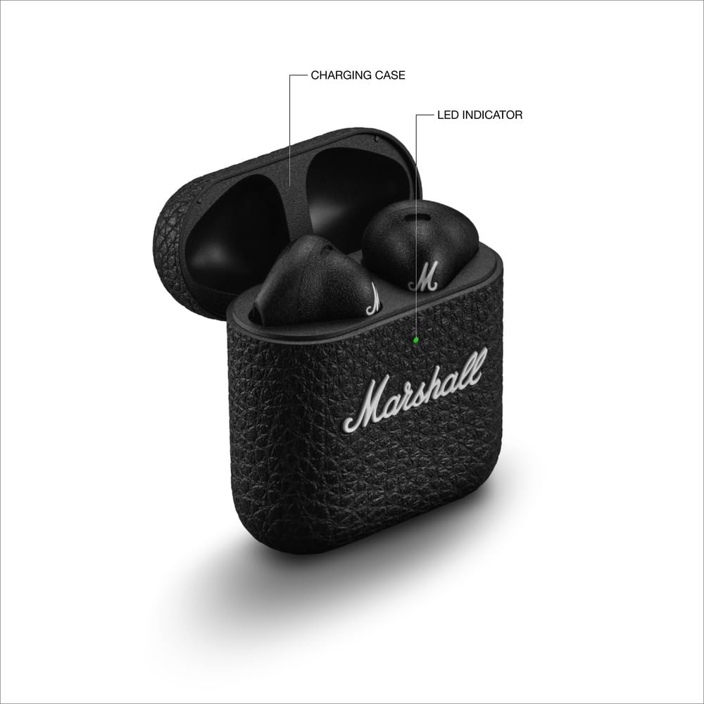 Marshall Minor IV Wireless In-Ear Earbuds – Black - Deccan Retail