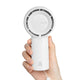 JISULIFE Life5 Plus Handheld Turbo Fan 4000mAh - White - Deccan Retail