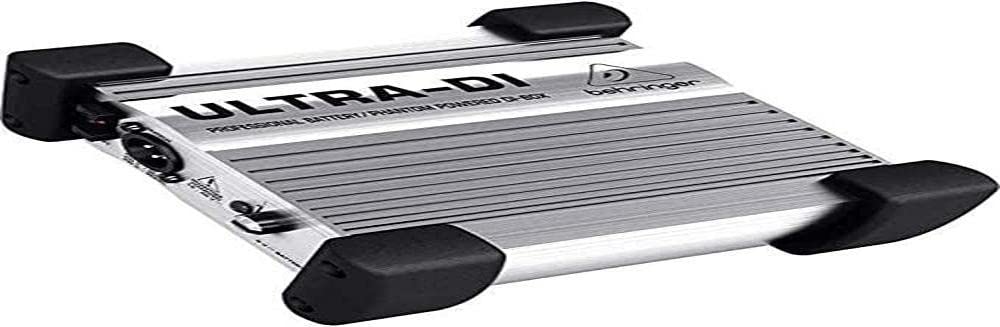 Behringer ULTRA-DI DI100 Professional Battery/Phantom Powered DI Box with XLR - Deccan Retail