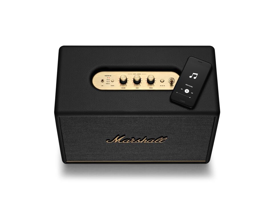 Marshall Woburn III Home Speaker – Brown - Deccan Retail