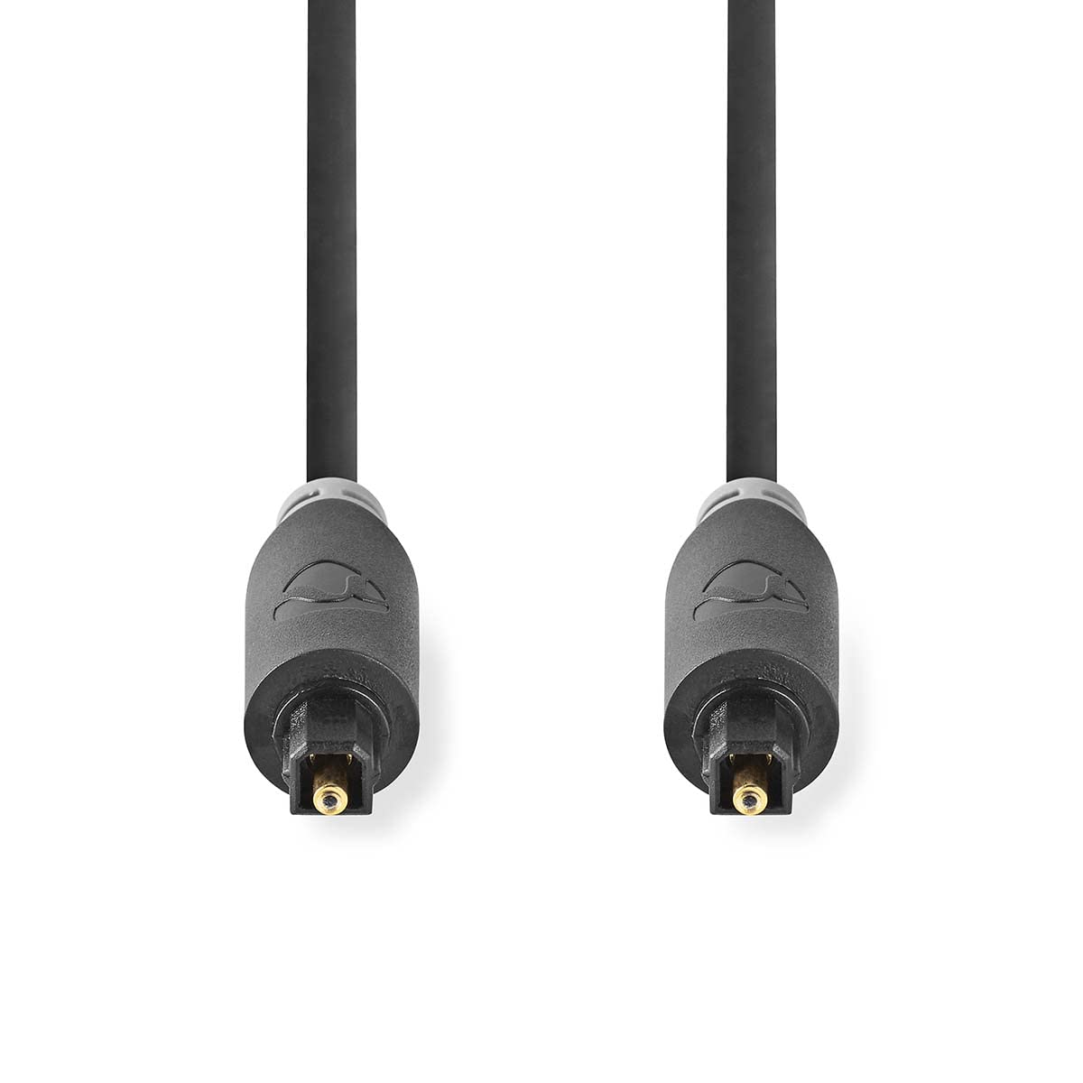 NEDIS TosLink Male | TosLink Male | 2.00 m | Round | PVC | Anthracite
