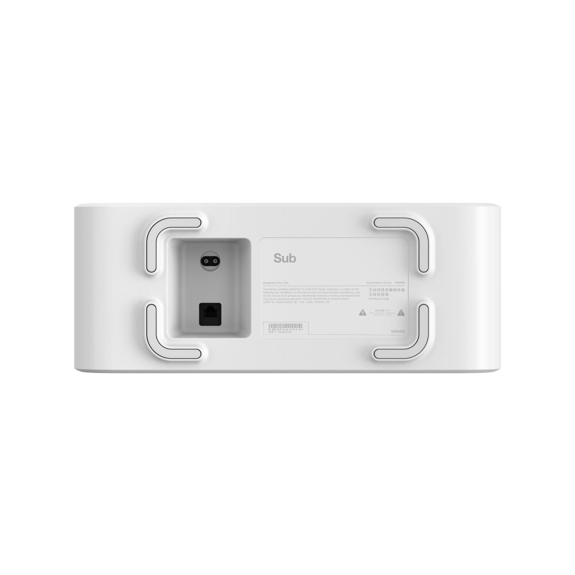 Sonos Sub (Gen 3) Wireless Subwoofer – White - Deccan Retail