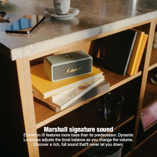 Marshall Emberton III Portable Bluetooth Speaker – Sage - Deccan Retail