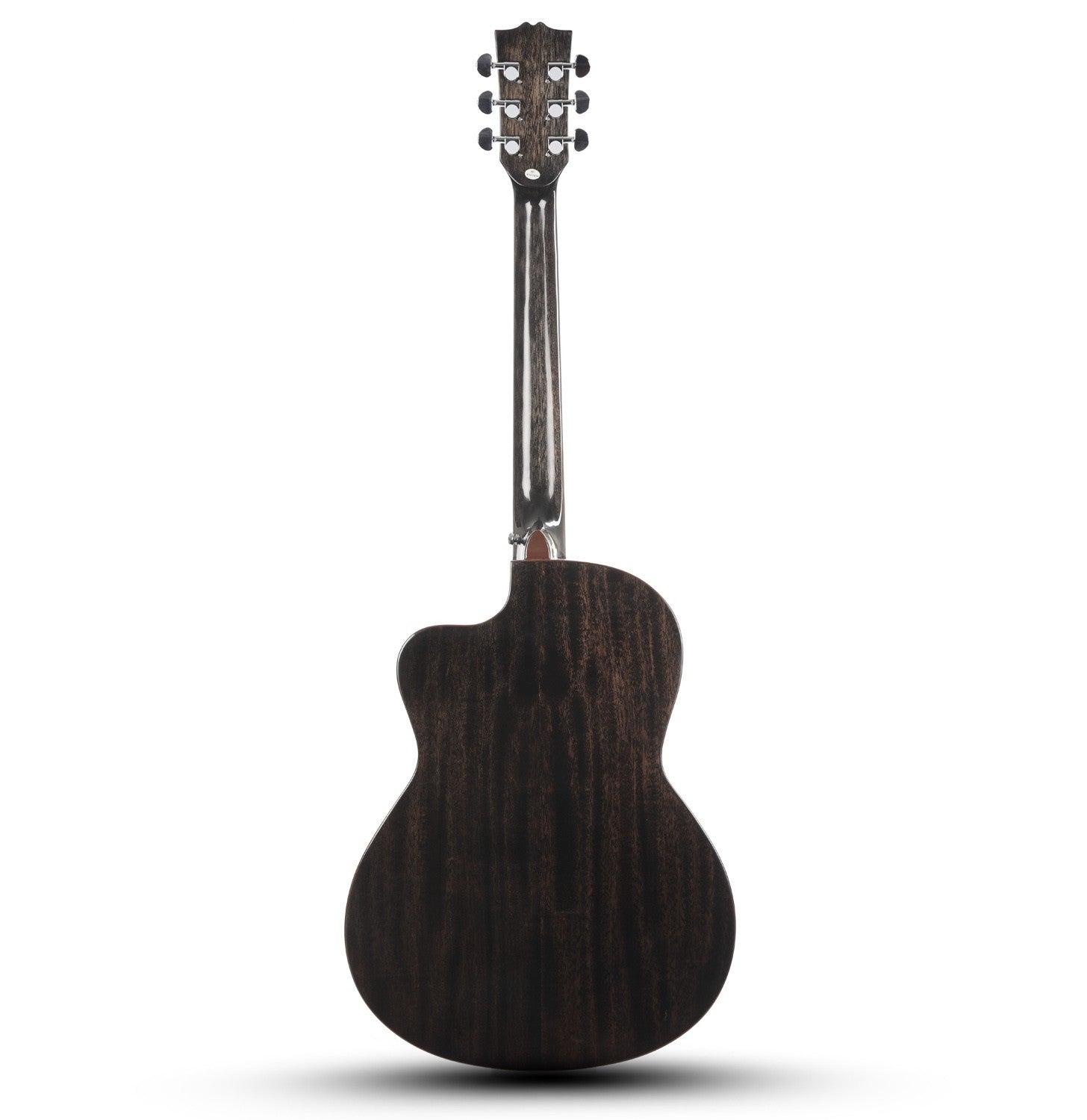 Carlos Marshello CM39C 39" Cutaway Acoustic Guitar - Transparent Black Burst - Deccan Retail