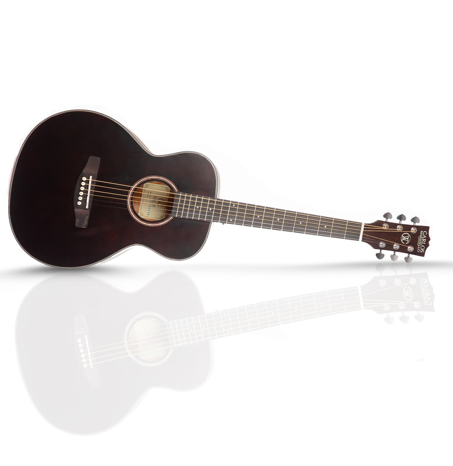 Carlos Marshello CS36 36" Acoustic Guitar - Brown - Deccan Retail