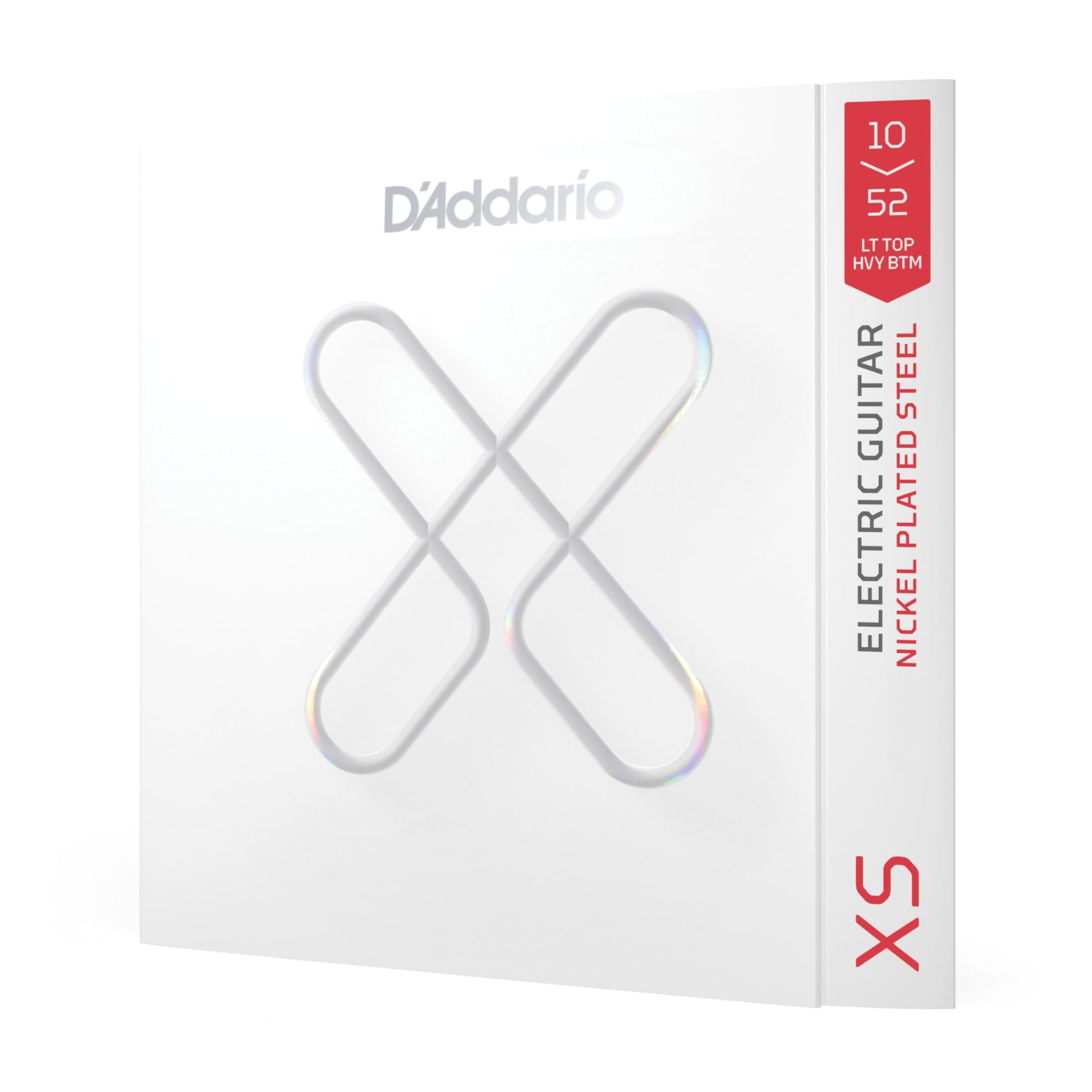 D'Addario XS Coated Electric Guitar Strings Light Top/Heavy Bottom 10-52 (XSE1052) - Deccan Retail