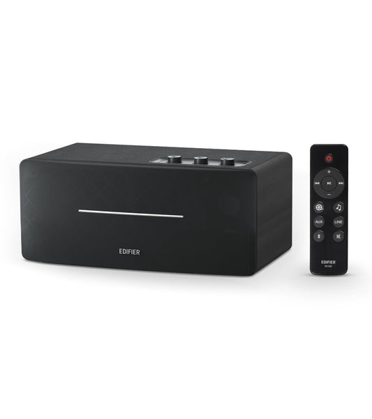 Edifier D12 Integrated Stereo Speakers - Black - Deccan Retail