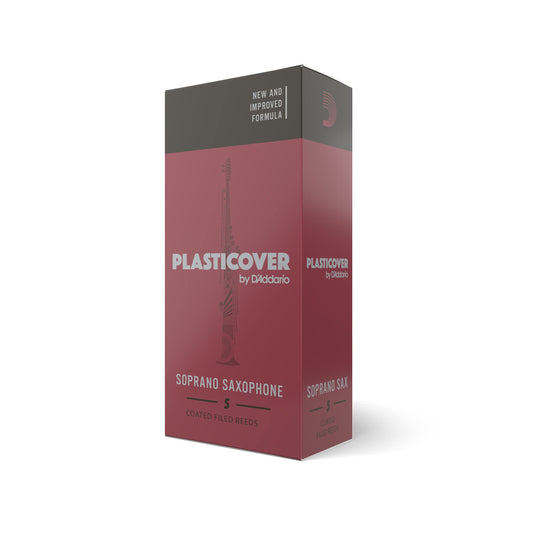 D'Addario Rico Plasticover Soprano Sax Reeds Strength 3.5 – 5 Pack (RRP05SSX350) - Deccan Retail