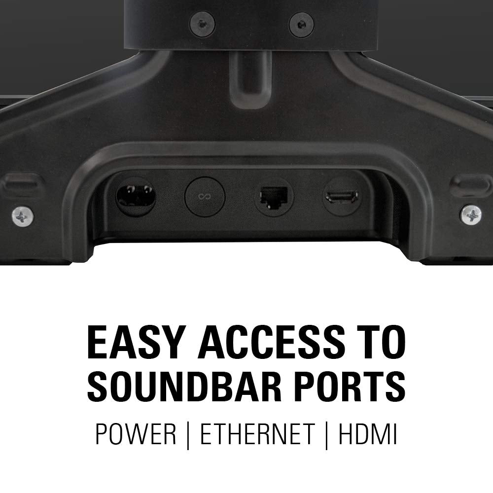 Sanus Soundbar Mount for Sonos Beam – Height Adjustable up to 12"