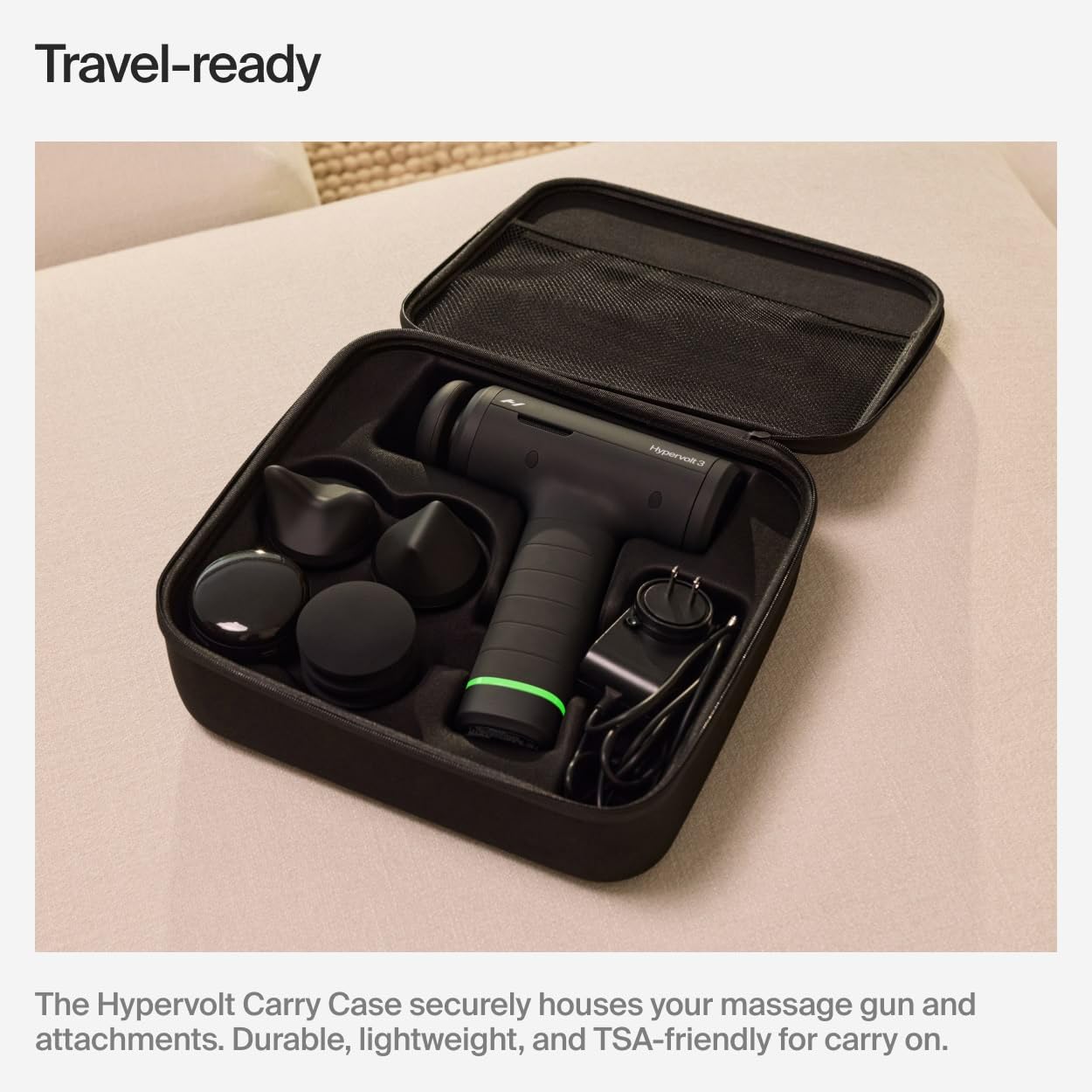 Hyperice Hypervolt 3 Handheld Percussion Massage Gun – Black - Deccan Retail