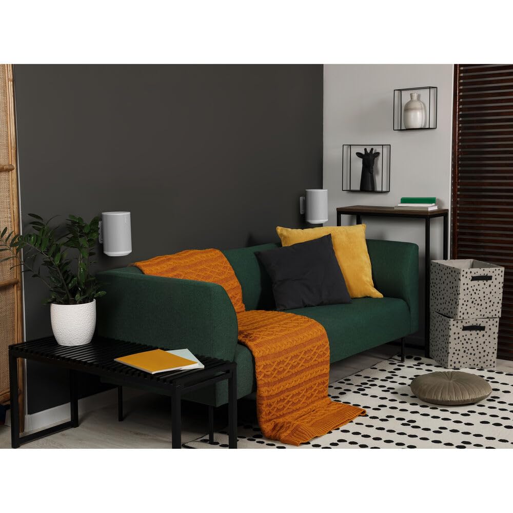 Flexson Wall Mount for Sonos Era 100 Single Speaker – White - Deccan Retail